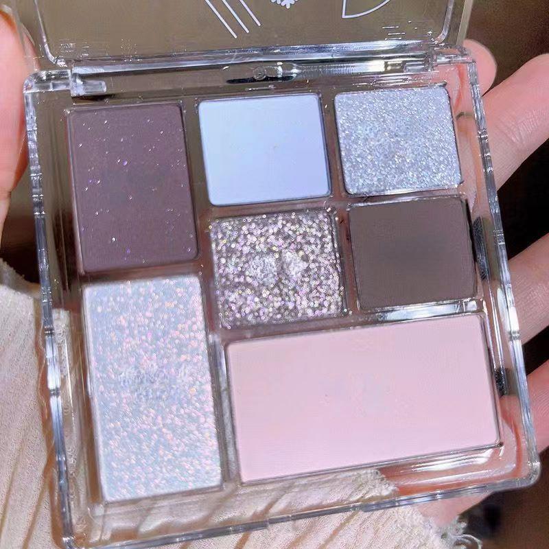 9 цветов матовые мерцающие тени для век Pallete блестящие тени для век водостойкие стойкие пигменты для глаз тени для век красота макияж косметический