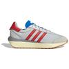 Adidas Country XLG Серо-Алые кроссовки унисекс Grey-One Better-Scarlet Blue-Bird IF8079