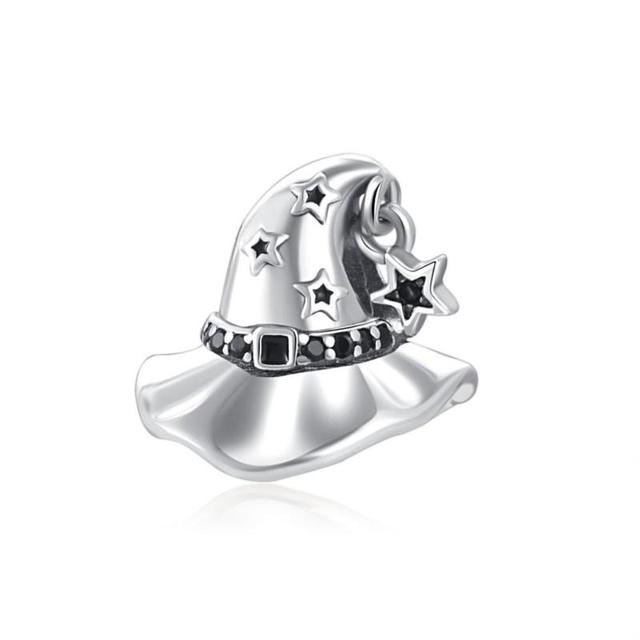 Neastamor сверкающая синяя звезда Санта-Клаус подвеска из бисера подходит оригинальный модный браслет кулон Diy ювелирные изделия для женщин