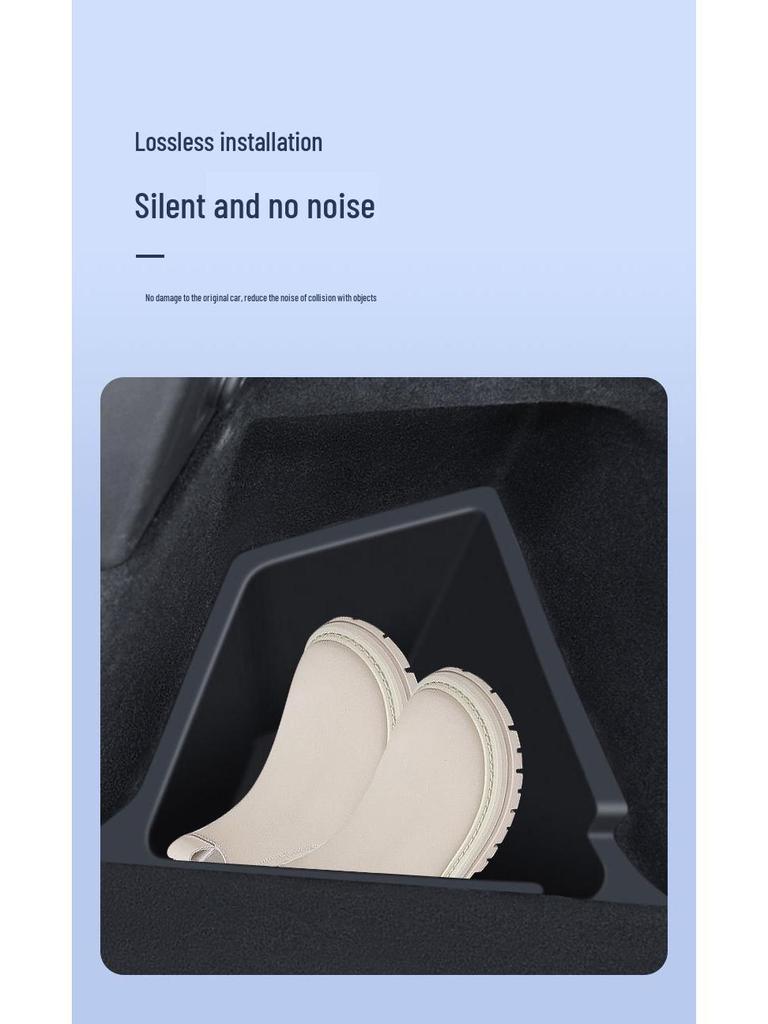 Tesla Model Y Trunk Side TPE Storage Box - Interior Accessories