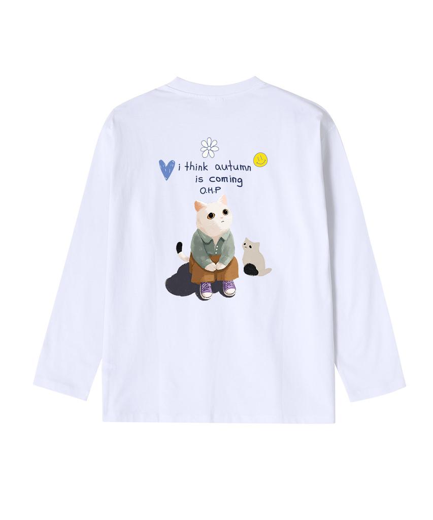 OHP Ohpxharmonia Bautumn Sky Basic Long Sleeve T-Shirt