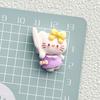 12/60PCS Cute cat DIY cream glue resin accessories phone case hair clip headband handmade material package