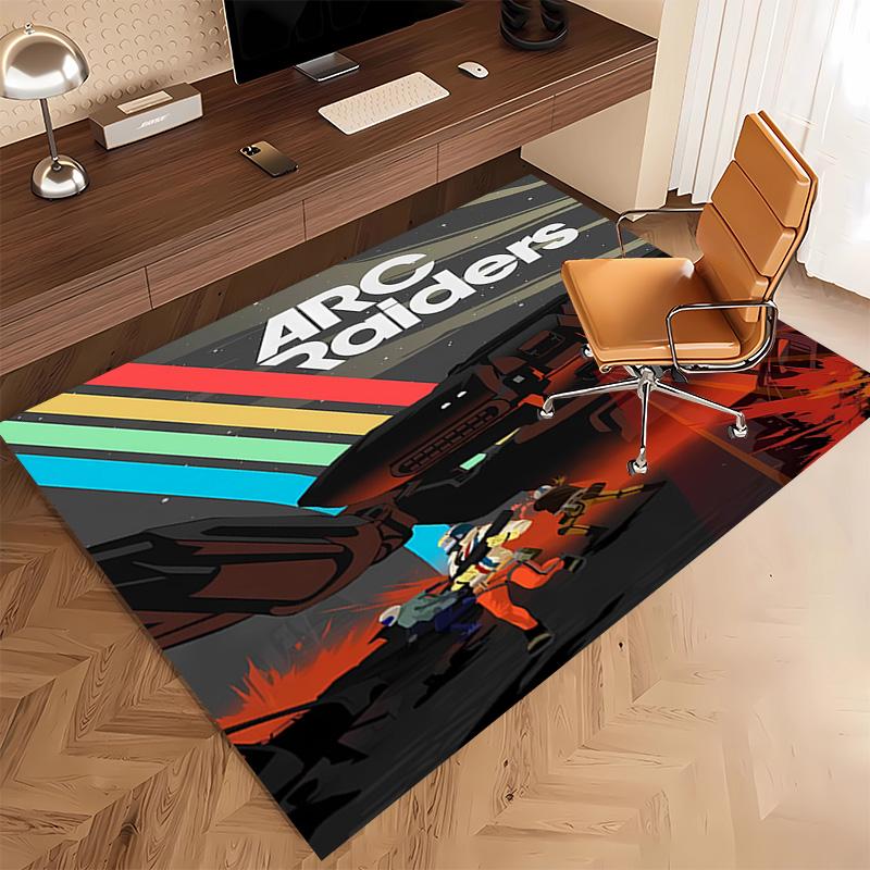 Games Arc R-Raiders Print Area Rug - Soft,Washable Non-Slip Indoor Mat,Living Room,Home Office Decorative Rug
