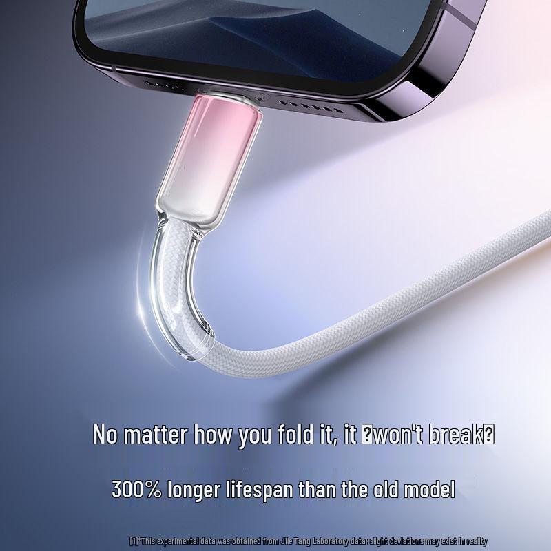 Плетеный кабель Type-C для быстрой зарядки 120 Вт для Apple 16 и Huawei Honor 6A