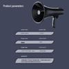 Deli 10W Handheld Bluetooth Megaphone with Recorder