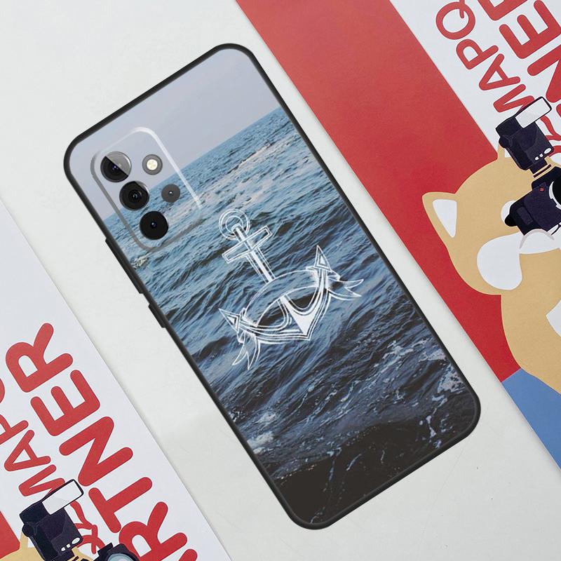 Чехол Anchor Sea Beach для Samsung Galaxy A36 A35 A55 A06 A16 A26 A56 A53 A32 A52 A33 A13 A14 A34 A54 A17 A15