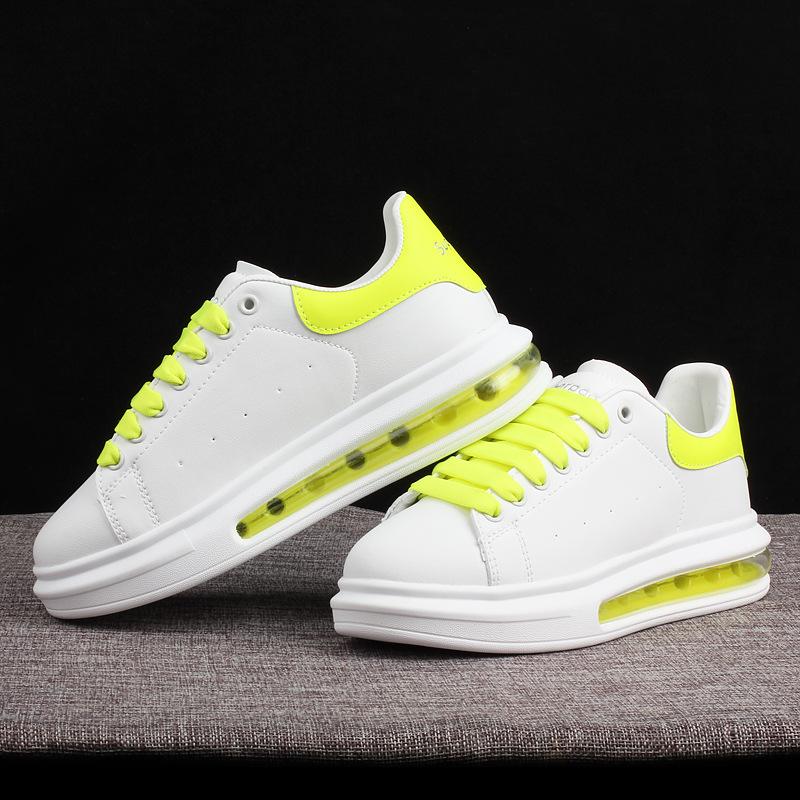 Spring and Autumn Small White Shoes Classic Air-cushioned Couple Flatform Shoes