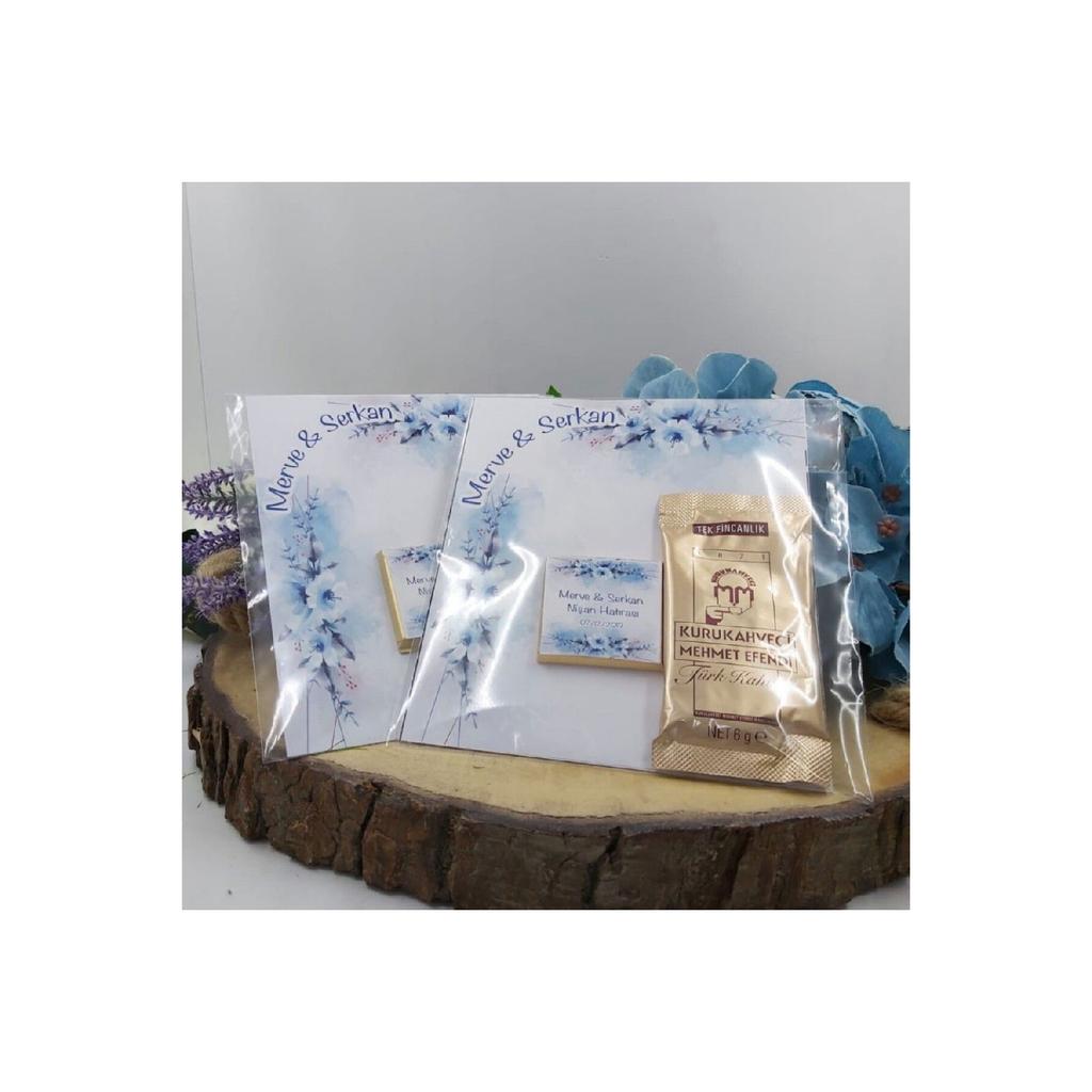 30 штук персонализированных свадебных конфет на память о 40 годах с турецким кофе и шоколадными конфетами «Мадлен», сувенир-сувенир для помолвки -