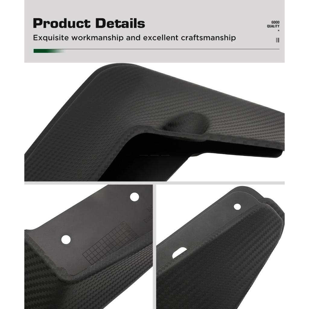 4 шт. Брызговики для автомобиля, грязезащитные щитки, грязезащитные крылья, автомобильные брызговики, совместимые с BMW i3 2020 2021 2022 2023 2024