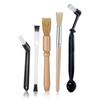 LOYELEY Coffee Machine Cleaning Brush, Professional Espresso Brush Kit, Easy-to-Clean, Convenient 5-Piece Set