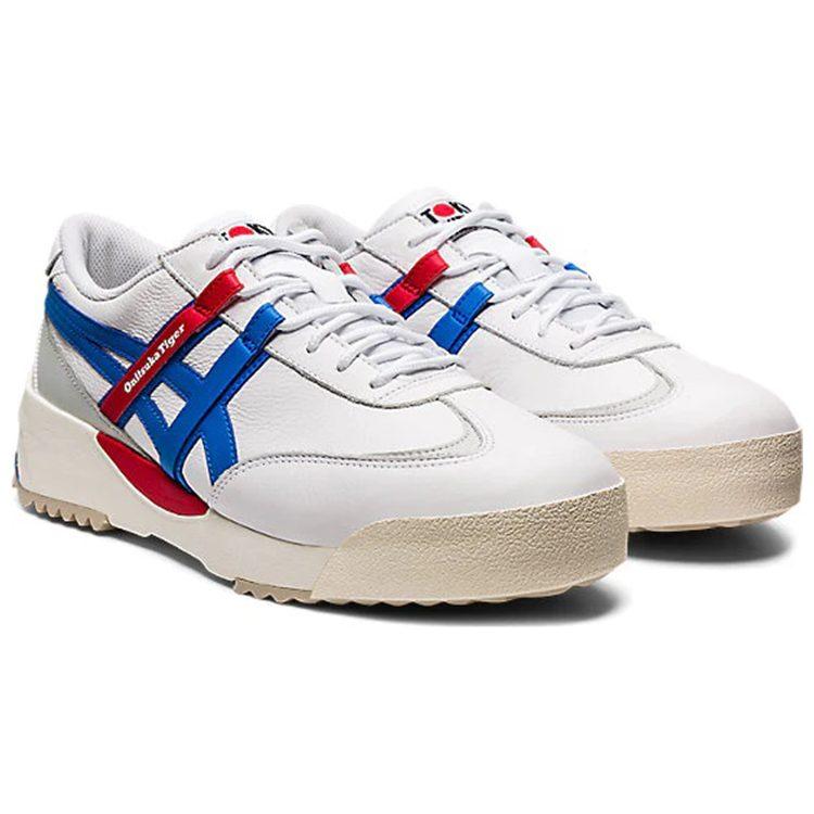 ONITSUKA TIGER Делегация EX Повседневная обувь Унисекс Низкая Белый Синий Красный 1183A559-101