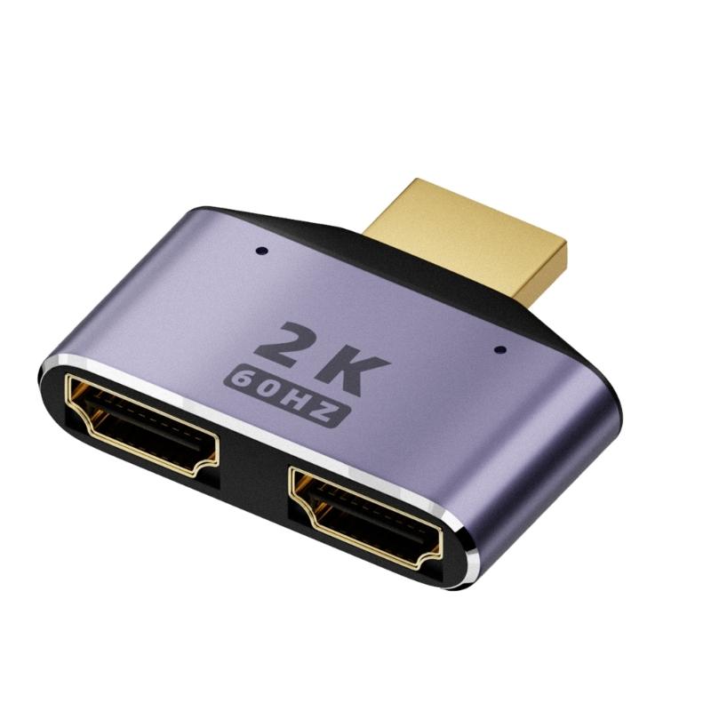 Сплиттер 1 вход 2 выхода - Сплиттер 1x2 порта с питанием Полная поддержка UltraHD 1920x1080 3D
