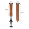 Кожаный ремешок с бабочкой для Google Pixel Watch Band Pixel Watch Ремешки для часов Браслет С адаптером (Серебристый/Черный/Розовое золото)