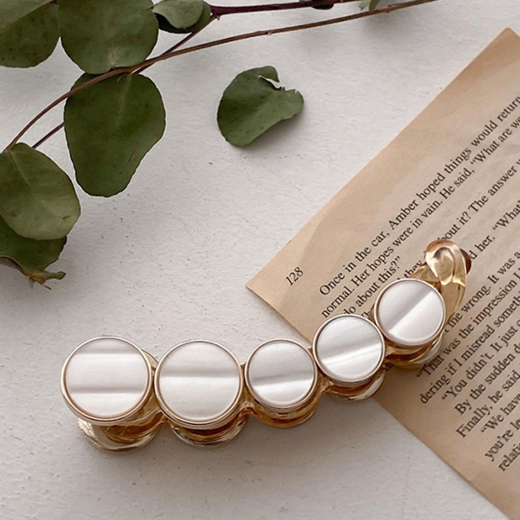 Нескользящая заколка-банан для волос для женщин, бесшовный дизайн, акриловая заколка для хвостиков, пучков и высоких причесок