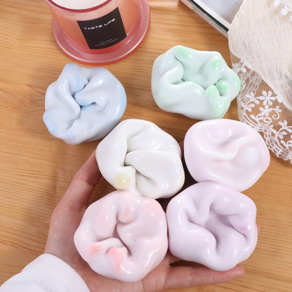 Fidget Pinch Toy Hand Made Ball Ice Skin Sticky Rice Trick Gift Squeeze Toy Children Birthday Gift