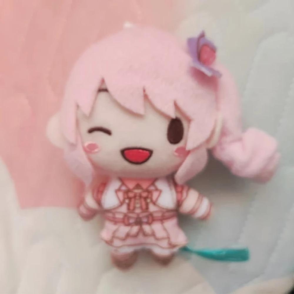 10 см PJSK Project Sekai Кусанаги Нэнэ Плюшевая игрушка-подвеска Йоисаки Канадэ Милые ornaments для рюкзаков Плюшевый брелок Игрушки Подарок