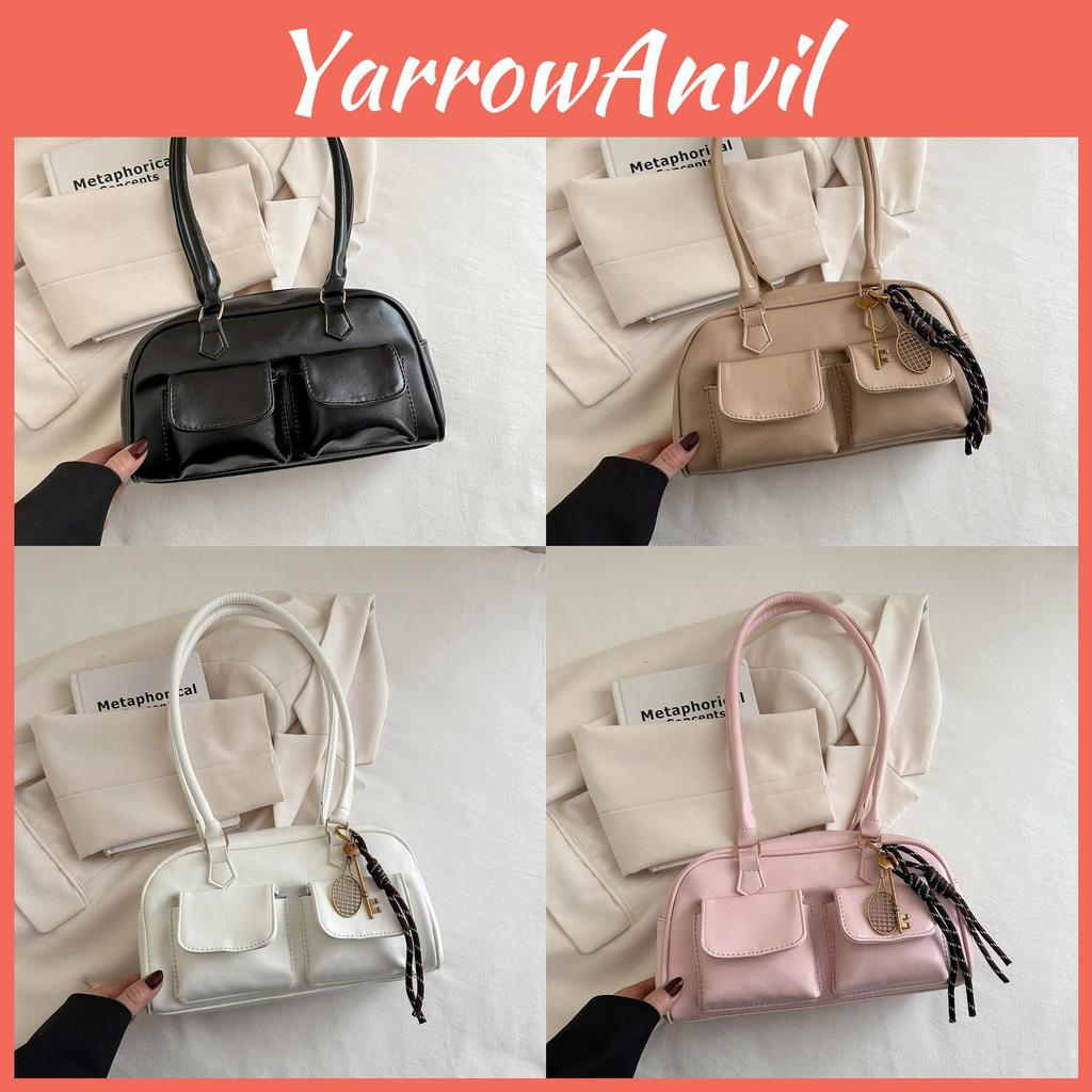Minimalist Pu Crossbody Purse With Tophandle For Office And Casual Use