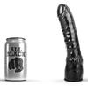 AB10 Jack All Black Dildo 13 X 4cm - All Black - Black Dildos