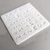 1pc-26 Capital Letters Resin Silicone Mold Letter Epoxy Mold DIY Jewelry Making Accessories Digital Keychain Mold