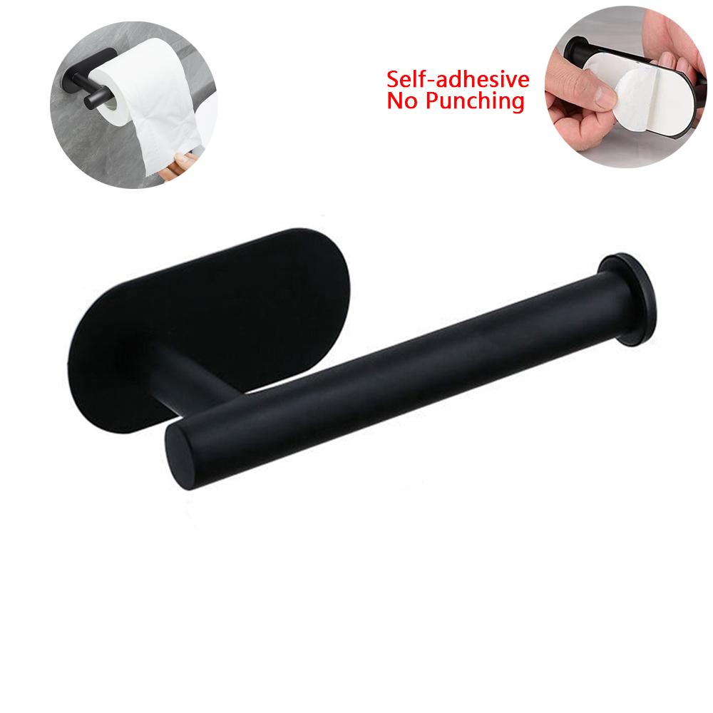 Adhesive Towel Rack for Bathroom Wall,Towel Holder,Stainless Steel Hand Towel Ring,Rack for Towel,Hook,Tissue Holder,Toilet Rack