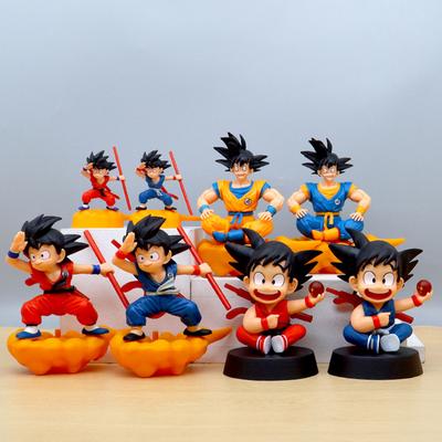 Мультяшная Аниме Фигурка Dragon Ball Детские Игрушки Кукла Каваий Модель Гоку Аксессуары Подарок Фигурки Действия Хобби ГОРЯЧИЙ Z s Круглая Сенсорная Сжимаемая Прыгучая