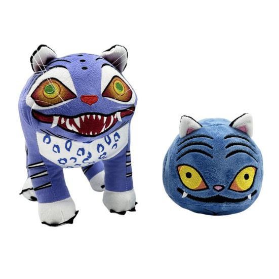 Плюшевая кукла Тигр 18 см Мягкая набивная игрушка Игровые охотники Виртуальные приключения Плюшевая игрушка Подарок для геймеров Энтузиастов косплея