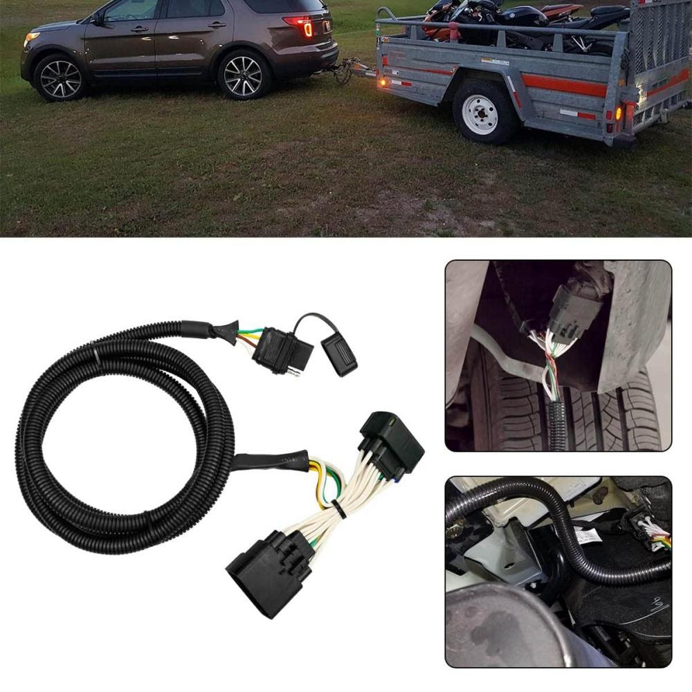 Проводка для фаркопа, 4-контактная плоская, для Ford Explorer 2011-2019 118540