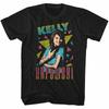 Saved by the Bell Kelly Triangles Black T-Shirt