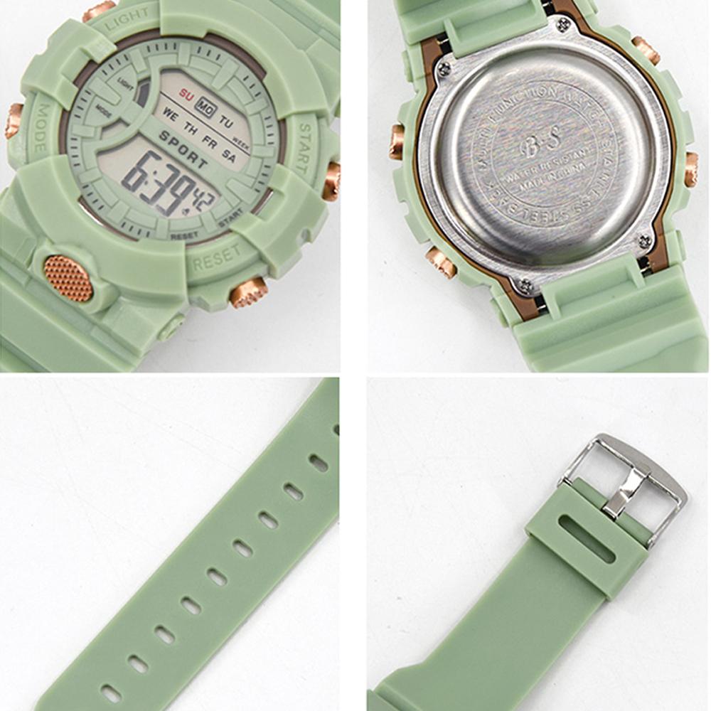 Sports Adjustable Students Luminous Wrist Watches LED Digital Watches Silicone Electronic Watch