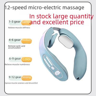 Портативный электрический шейный массажер: Горячий компресс для шеи, плеч и тела