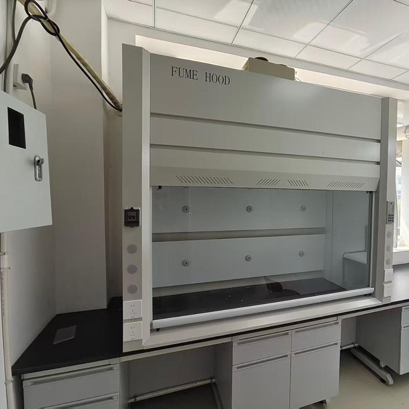 Corrosion-Resistant Floor-Standing PP Fume Hood with Ventilation Duct