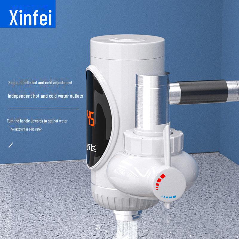 Xinfei Instant Electric Water Heater Faucet for Kitchen & Bathroom - Easy Install
