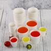 200Pcs Thickened Disposable Paper Cup Multisize Paper Cup Set Paper Coffee Cup  Wedding Reception