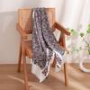 Elegant Retro Print Wool Shawl & Versatile Snood for Ladies - Warm, Sun-Protective, & Stylish Scarf