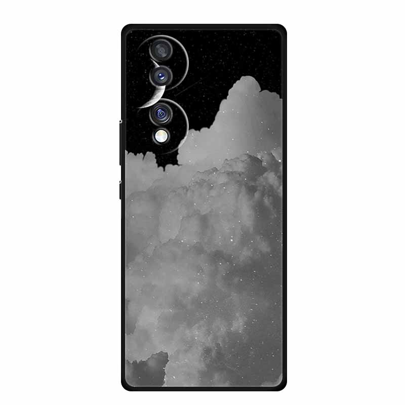 Чехол для Honor 70 Pro Plus Рождественский Мягкий Силикон ТПУ Задняя крышка телефона для Huawei Honor 70 Pro+ Honor70 Lite Мультяшная Capa Funda