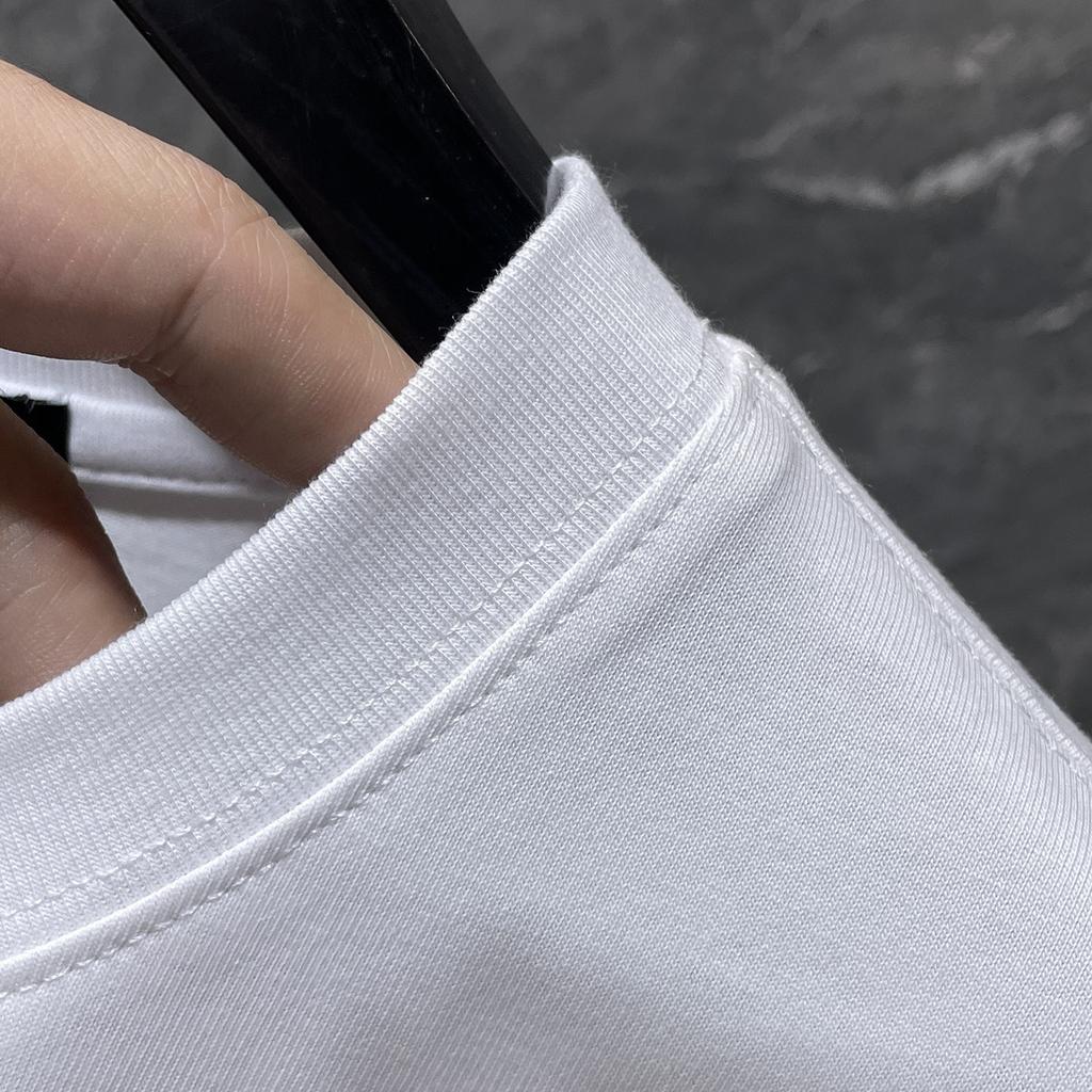 8956 CHROME HEARTS 2025 Summer New High Quality Cotton Round Neck Loose Large Size Men's and Women's T-shirt Couple T-shirt