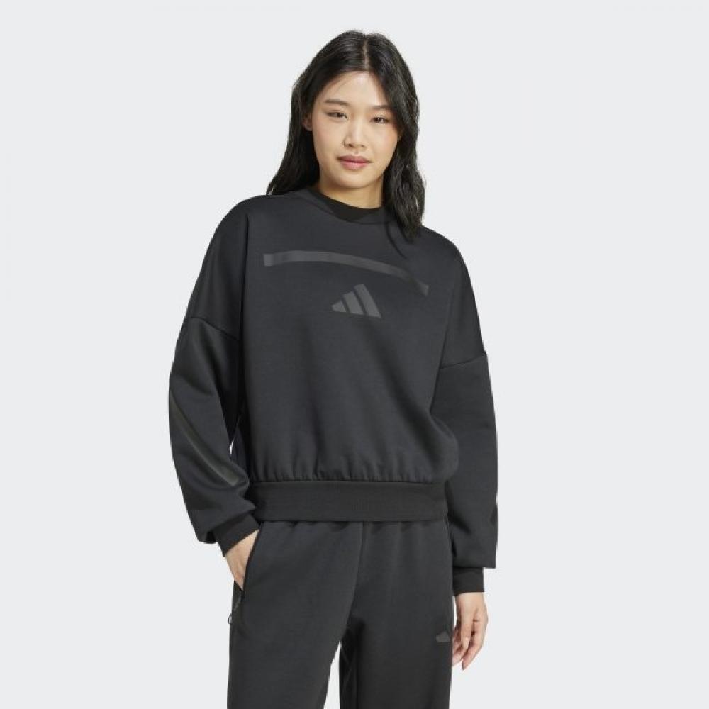 Adidas Женская повседневная толстовка весна-осень Je7855 Zne SweatShirt