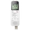 Sony IC Recorder 4GB Linear PCM Recording Compatible with FM Radio Tuner USB White W Built-in ICD-PX470F