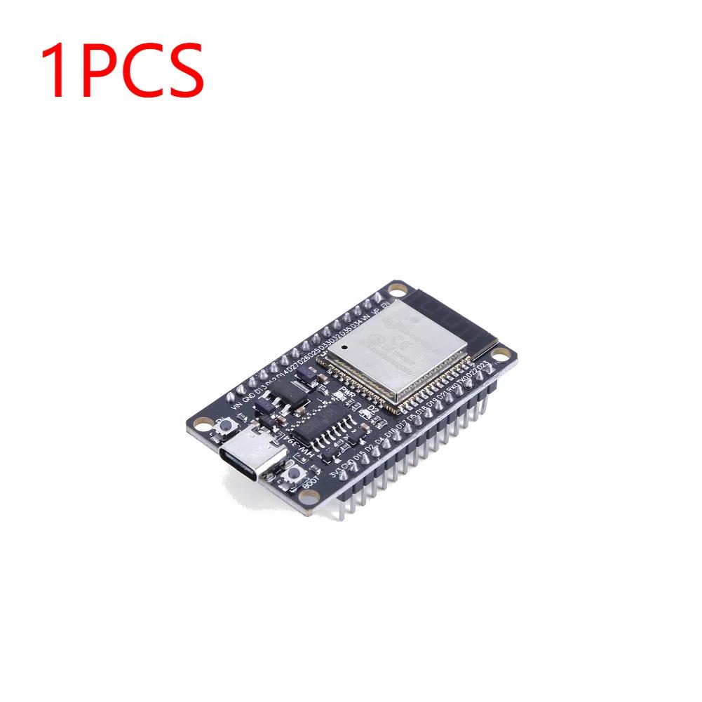 10-1pcs ESP32 WROOM-32 Development Board 5V TYPE-C CH340C WiFi+Bluetooth Power Consumption SPI Flash 32Mbits Wireless Module