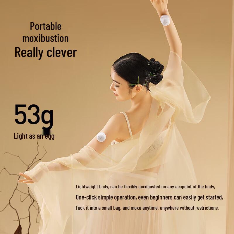 Breo Mini Portable Dual Moxibustion Device CN plug (adapter included)