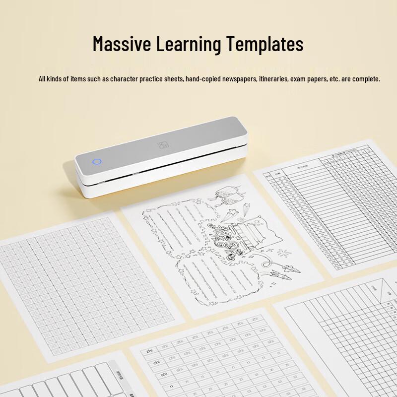 HPRT MT610 Портативный Bluetooth-термопринтер формата A4, штекер CN (адаптер в комплекте)