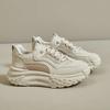 Fashion Korean Trend Women's Small White Shoes Spring New Breathable Platform Sneakers Old Dad Shoe Student Board Shoes Zapatillas Mujer
