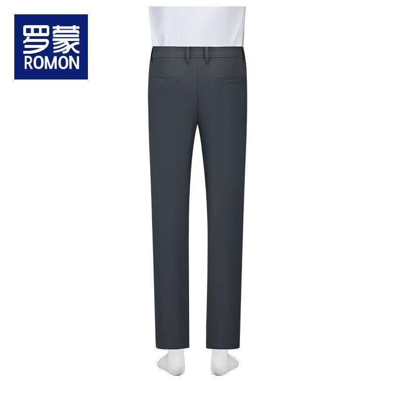 ROMON Мужские брюки прямого кроя в стиле business casual