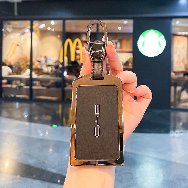 Compatible with BYD & Qin cards, Seagull NFC Dolphin, Song Pro/Plus keychains; full metal case.