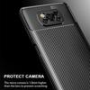 Чехол для PocoPhone X3Pro, матовый мягкий чехол из углеродного волокна, подходит для Xiaomi Poco X 3 X3 Pro NFC PocoX3Pro, силиконовый противоударный чехол для телефона