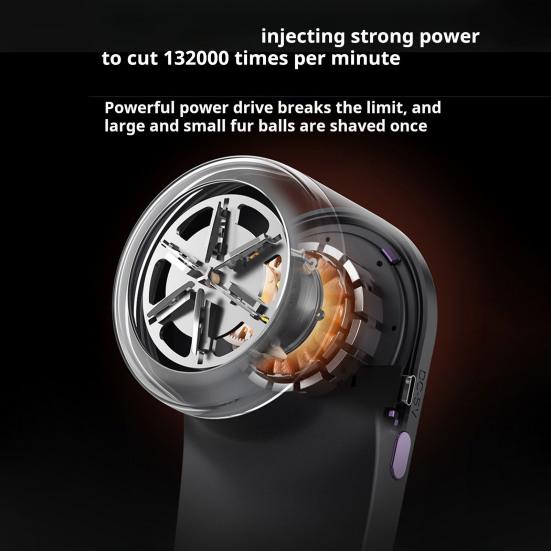 Электрический триммер Yousheng для волос, удаления катышков, бритва для одежды, перезаряжаемая, глубокая очистка, безопасное расстояние, сетка для удаления пуха