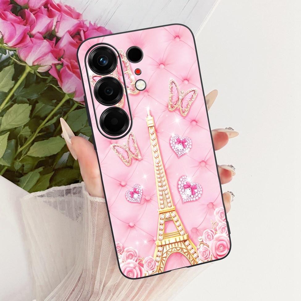 Чехол для Tecno CN5 Чехол для Tecno Camon 50 4G Модный Бабочка Милый Кот Крутой Расписной Мягкий Чехол для Телефона Для Techno Camon50 4G