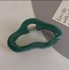 Korean Frosted Large Claw Clip - Elegant Shark Hair Accessory for Women's Updos