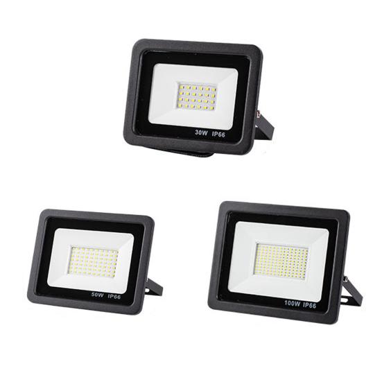 Outdoor Spotlight IP66 Waterproof Widely Used Metal Practical High Brightness Outdoor Security LED Floodlight Garden Supplies