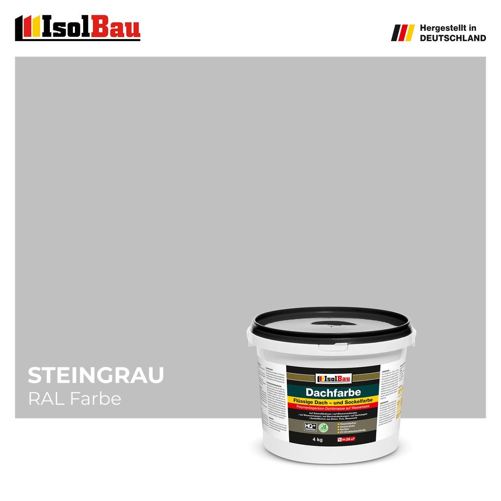 IsolBau Roof Paint Dachfarbe Stone Gray 4